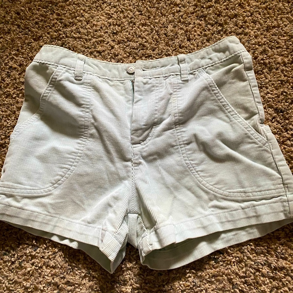 Baby Blue Patagonia Corduroy Shorts
